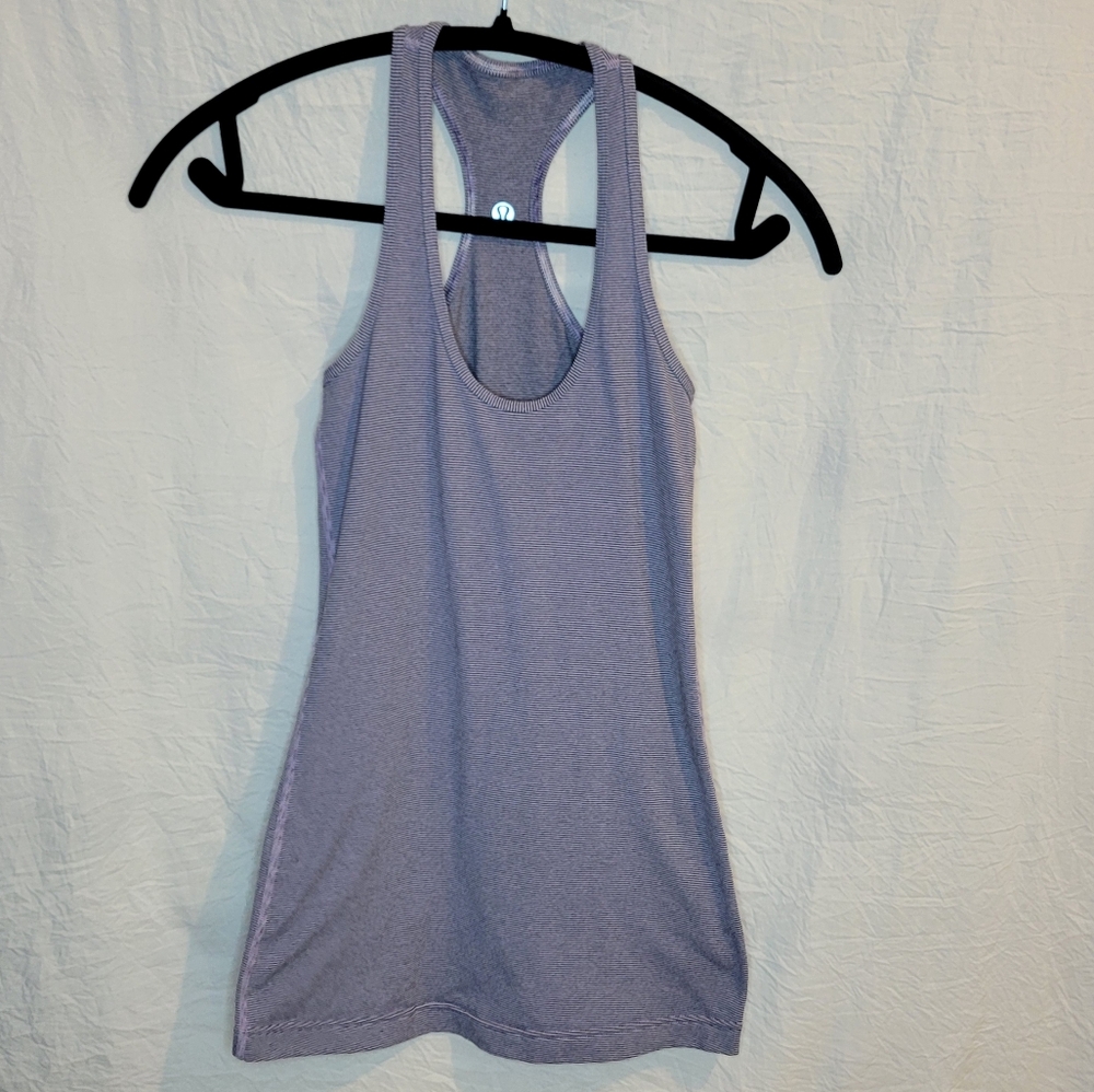 Lululemon Cool Racerback Purple Tank Top